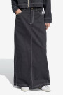 AOP MAXI SKIRT Negro