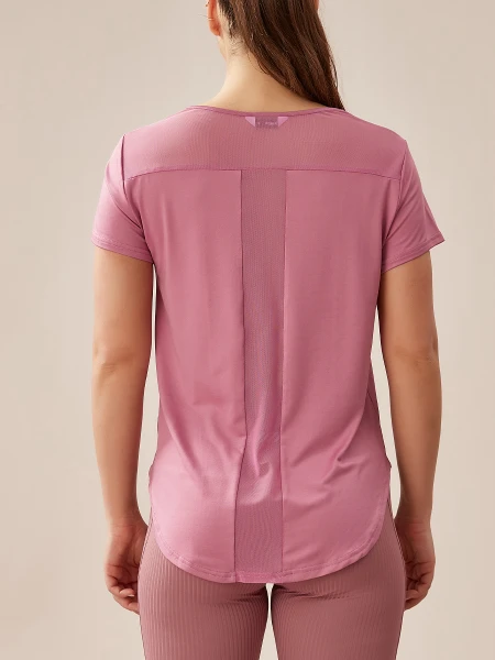 REMERA GENEVRA ROSA OSCURO