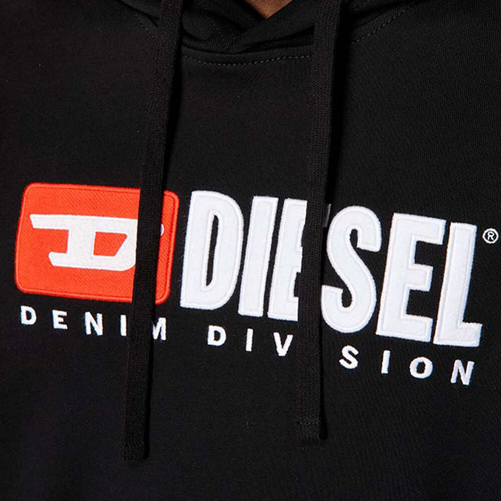 S-Ginn-Hood-Div - Hombre Black