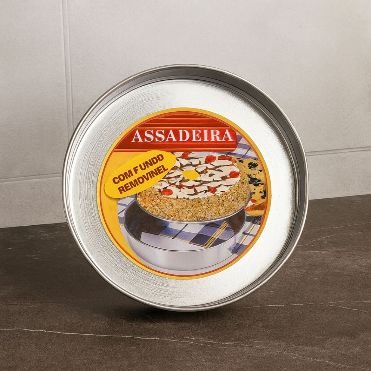 ASADERA TORTERA ALUMINIO 30CM 