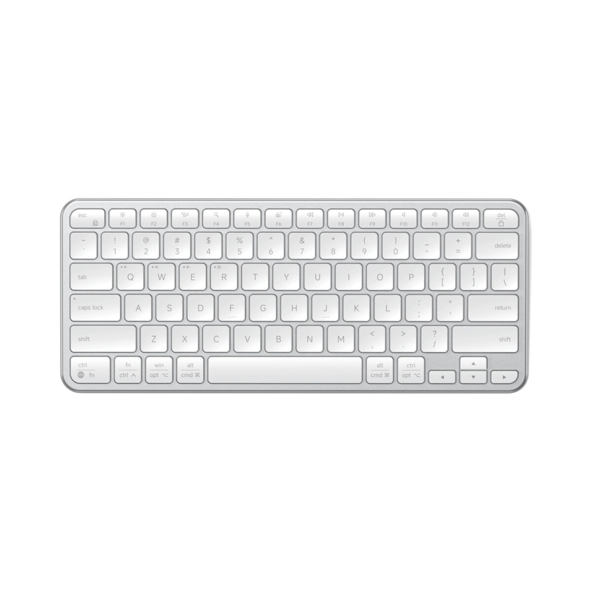 Satechi Teclado Slim EX1 Wireless - Silver US English 