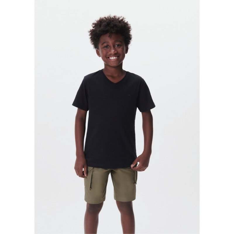 CAMISETA MM MASC PRETO ESCURO