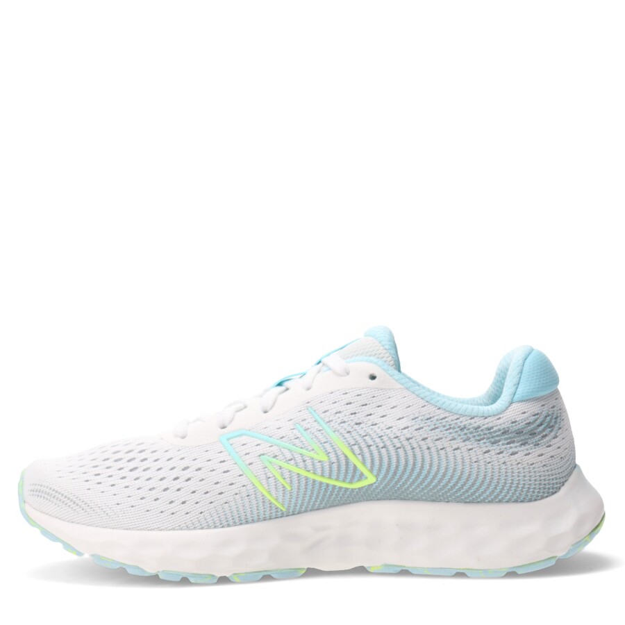 Championes de Mujer New Balance 520 V8 Blanco - Celeste