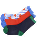 Medias Infantiles Croco Kids MEDIA STARS PACK X3 Azul / Rojo / Verde