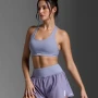 Aero Mesh Medium Impact Bra - Mujer Digital Lilac/white Reflective
