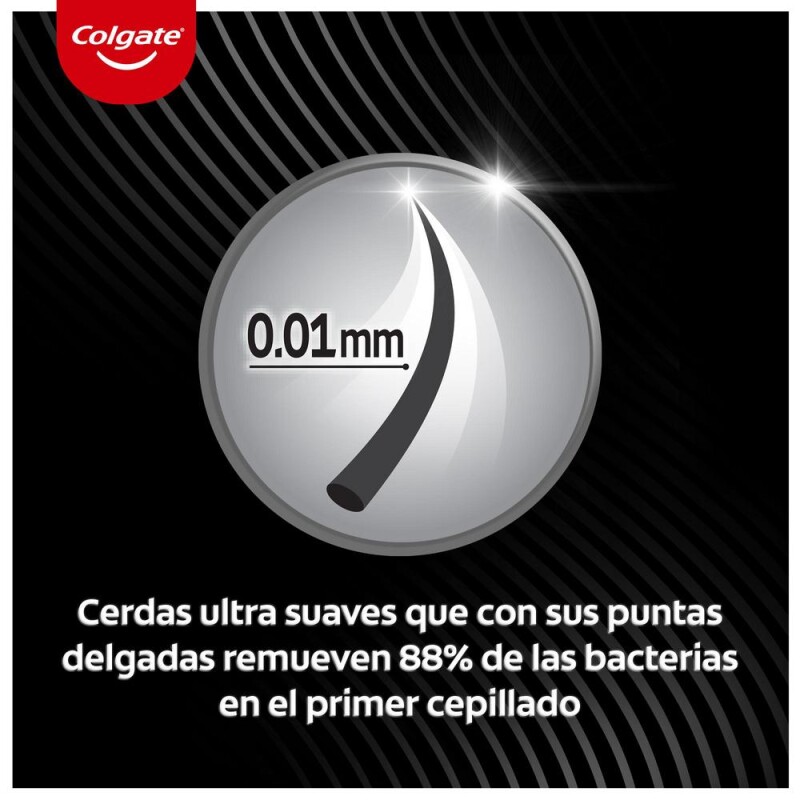 Cepillo De Dientes Colgate Slim Soft Black Cepillo De Dientes Colgate Slim Soft Black