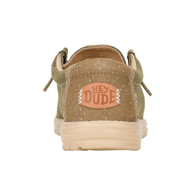 Zapatos Hey Dude Wally Workwear Verde