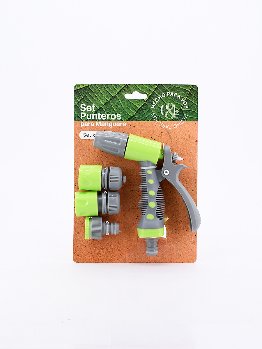 PUNTEROS PARA MANGUERA - VERDE 