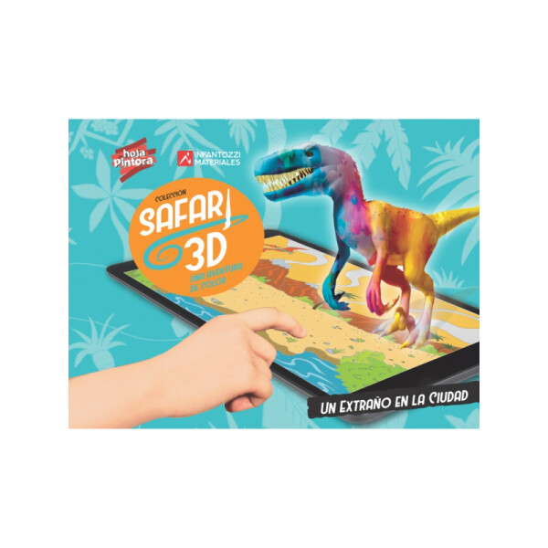 Libro Safari 3D Un extraño en la ciudad Única