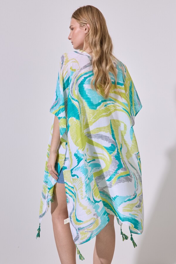 Kimono Summer MULTI/VERDE