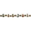 Pulsera Bolitas-Plata 925-Piedra ágata-PU3006 conpiedra