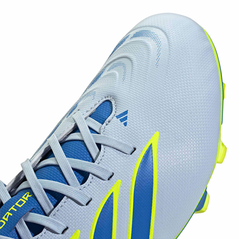 Championes Unisex Adidas Predator Club Fg/Mg Celeste - Amarillo