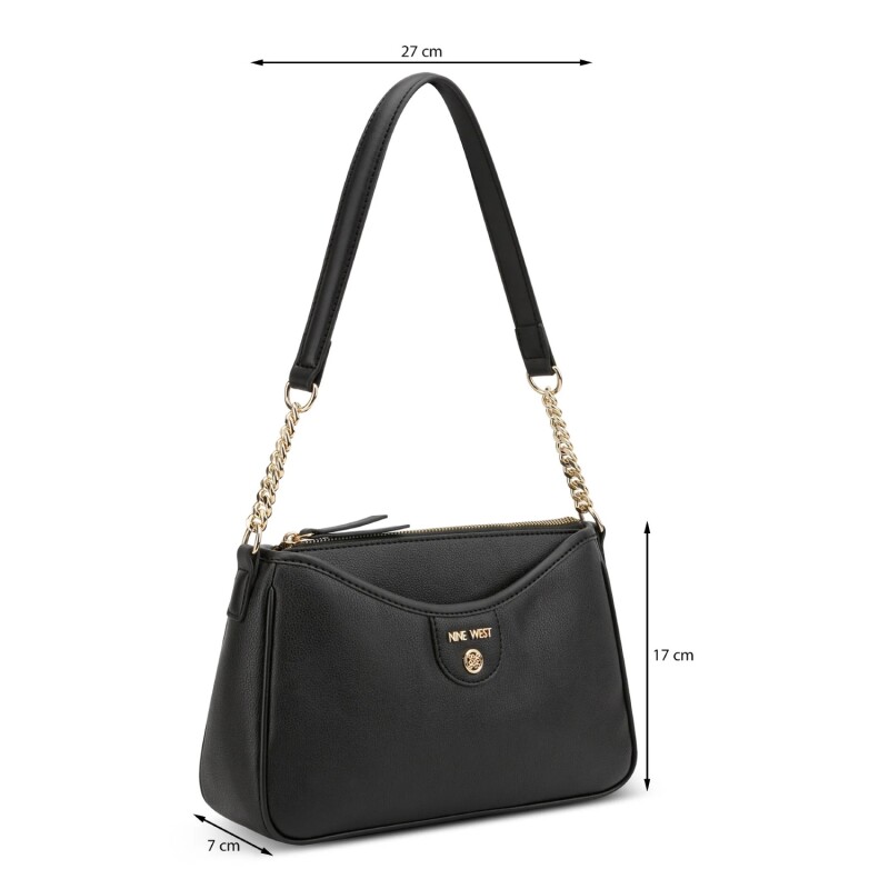 Kiley Small Shoulder Bag Black