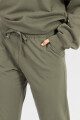 Pantalon athelisure Verde mili/esmeralda