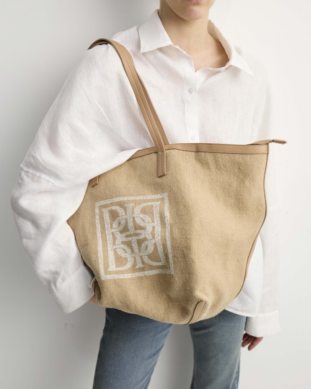 Bolso Breathe en canvas Natural