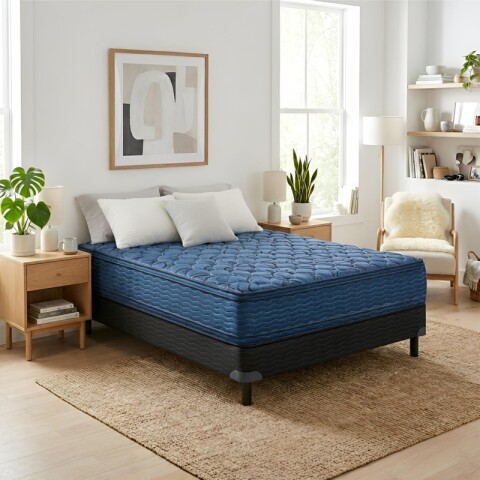 Sommier GRAVA Zafiro®- 2 Plazas - Espuma - 140x190x29 cm - Hasta 150 Kg - GARANTIA 5 AÑOS Sommier GRAVA Zafiro®- 2 Plazas - Espuma - 140x190x29 cm - Hasta 150 Kg - GARANTIA 5 AÑOS