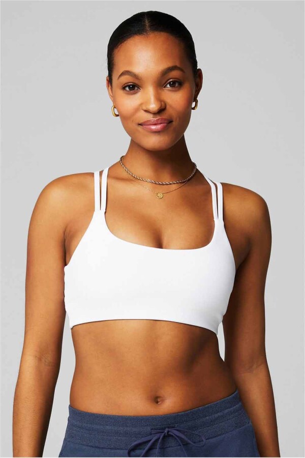 Bra Principal Low Impact Mujer Classic White