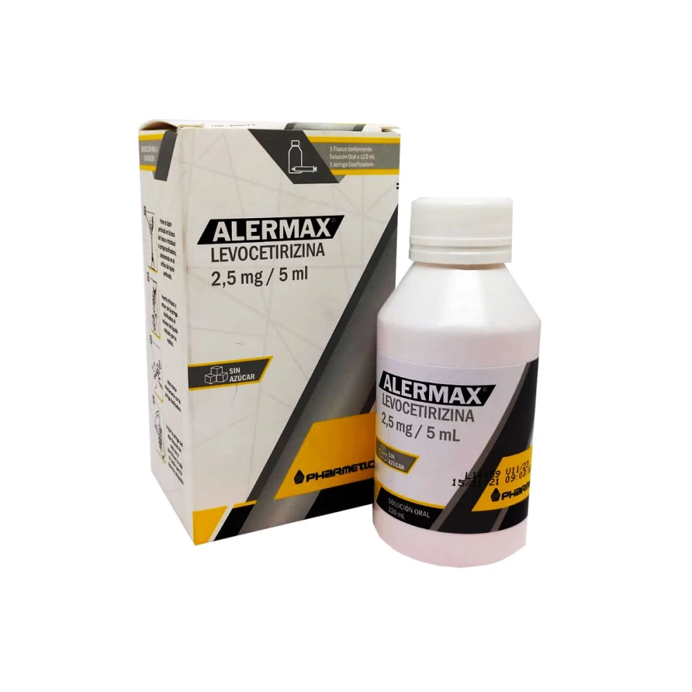 ALERMAX JARABE FRASCO X 120 ML.