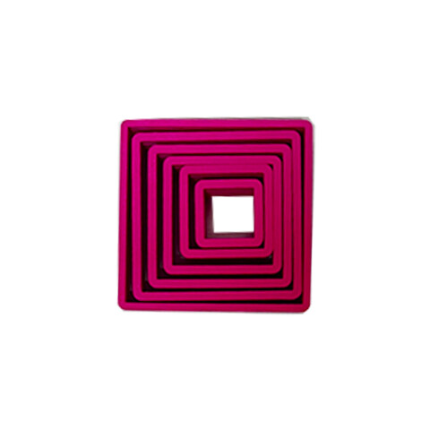Cortantes 3D Set Cuadrados x6 Cortantes 3D Set Cuadrados x6