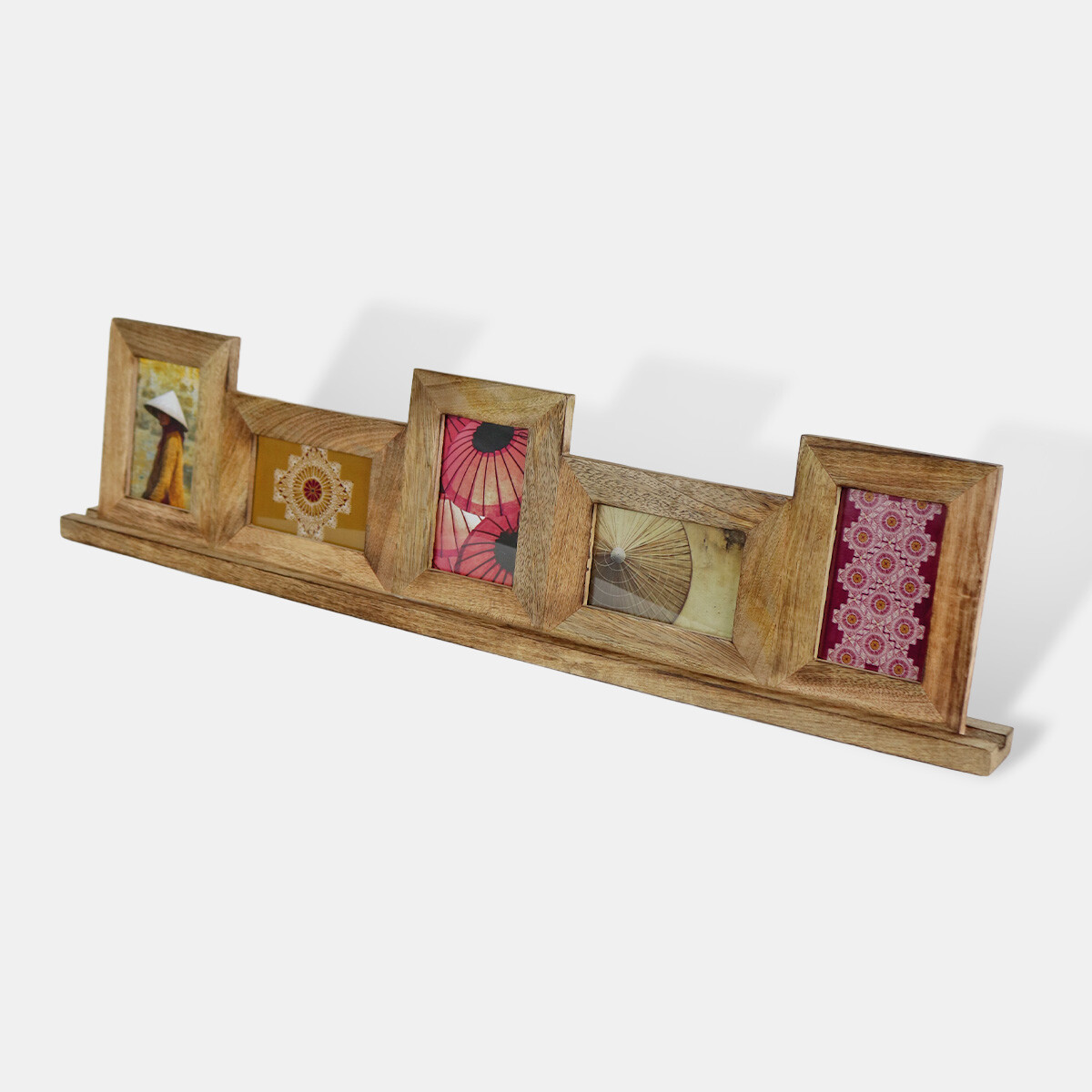 PORTARRETRATO MADERA 5DIV 