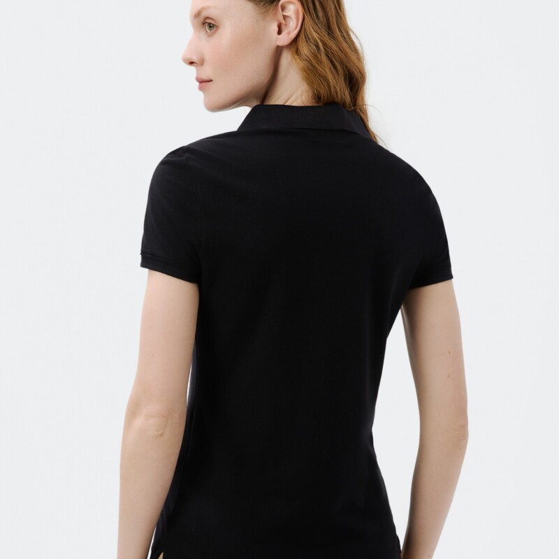 CAMISA POLO MM FEM PRETO ESCURO