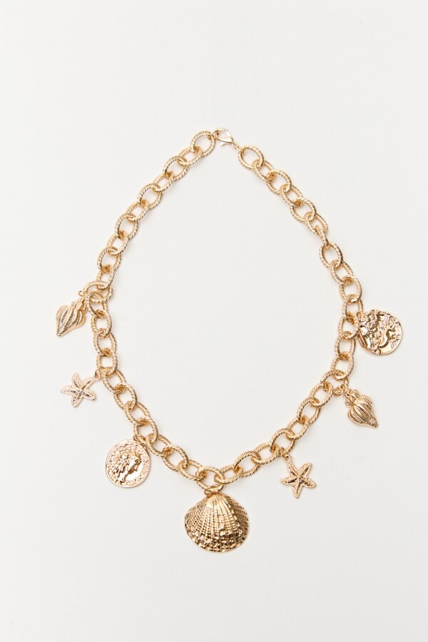 COLLAR TUMACO Dorado