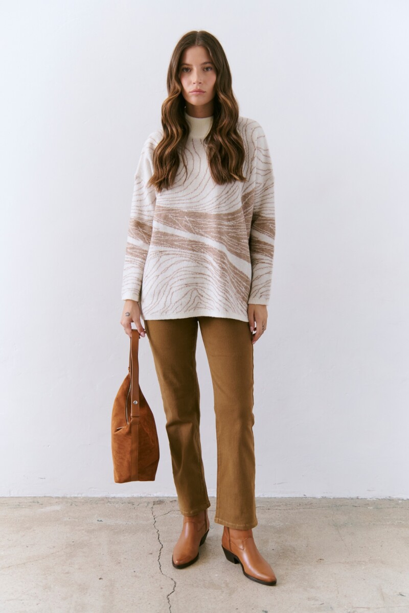 PANTALON INES CAMEL