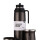 Termo Manija Rigida + Mate Acero inox. Negro Metalizado