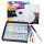 Set Arte X30 Pintura Acrílica Pinceles Paleta Color Esc007008