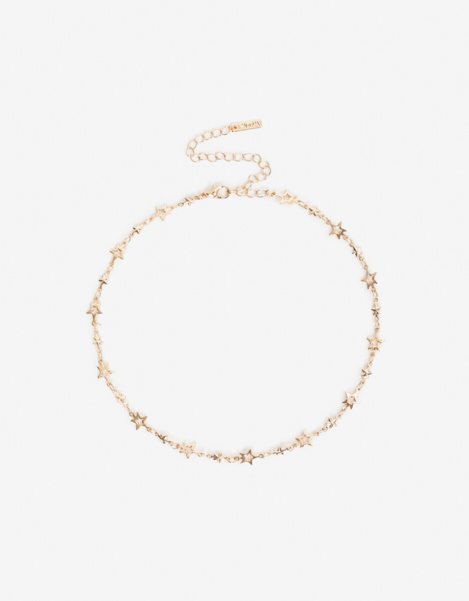 Choker Estrellas Metal 