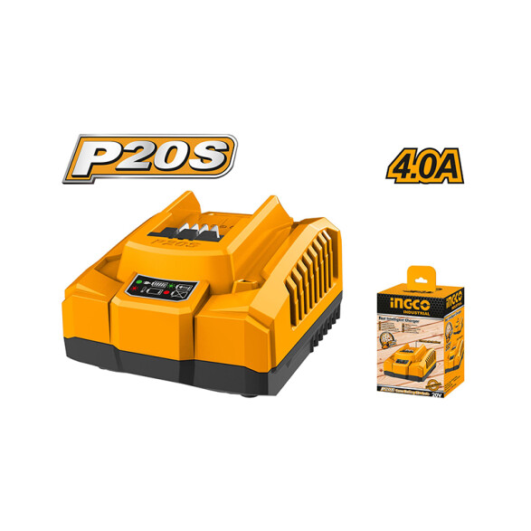 Cargador de batería litio 20V-4.0Ah p/sistema P20S ING0232