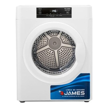 Secarropas programable James 3kg apto para amurar Blanco