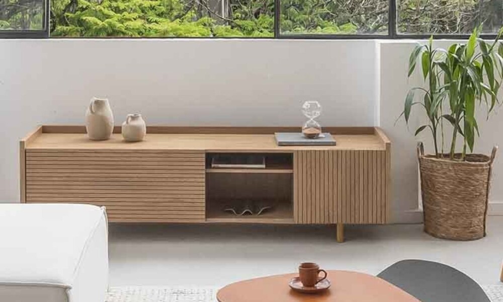 Rack PLISSE 1.60 m Madera Rack PLISSE 1.60 m Madera