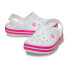 Crocs Crocband Clog T - Niños 1 a 5 años White/pink Crush