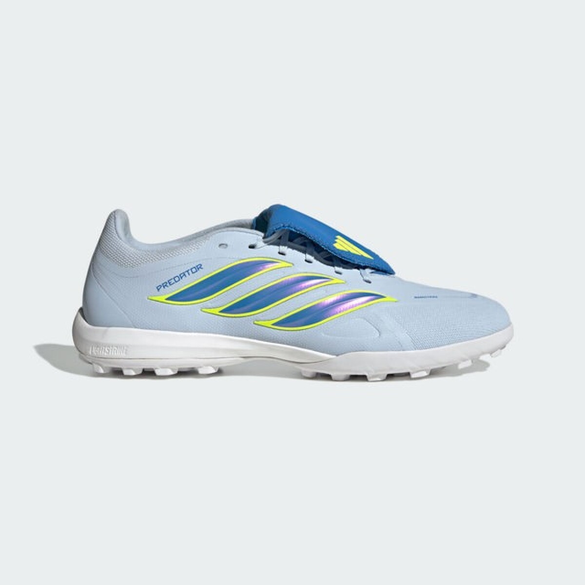 Championes Adidas Predator Pasto Sintético Lengüeta Plegable - Azul 