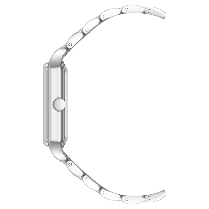 Analog Wristwatch Silver