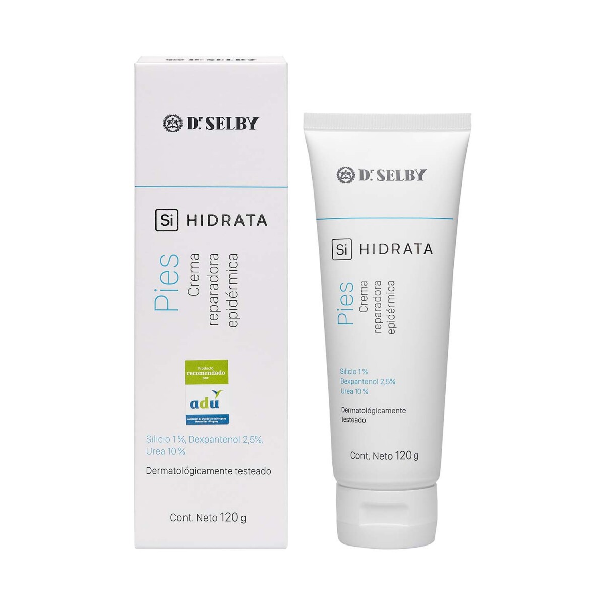 Dr. Selby Sí Hidrata Crema Reparadora para Pies 120 gr | Nutre, Suaviza y Repara la Piel Seca