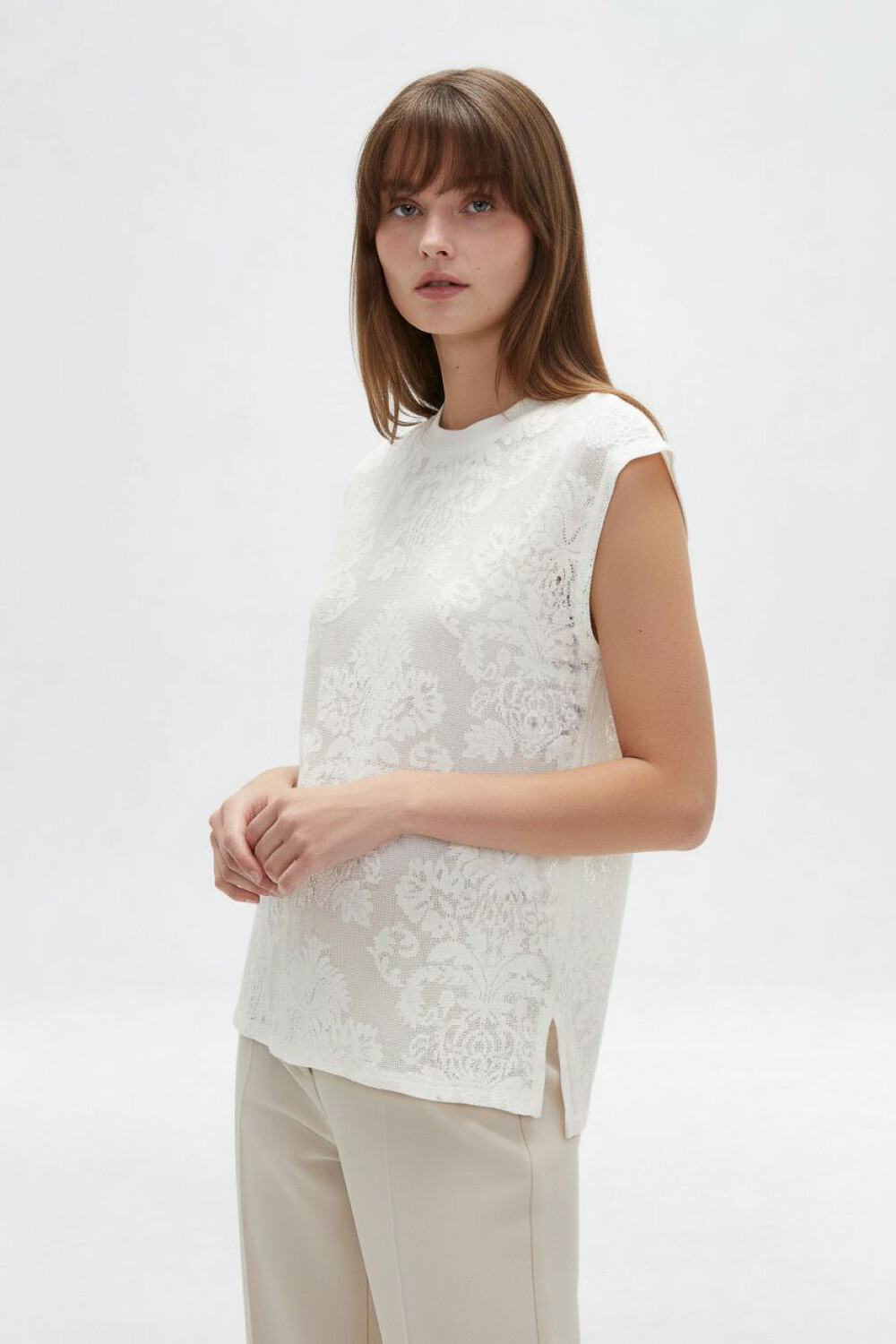 Musculosa Cherito Marfil / Off White