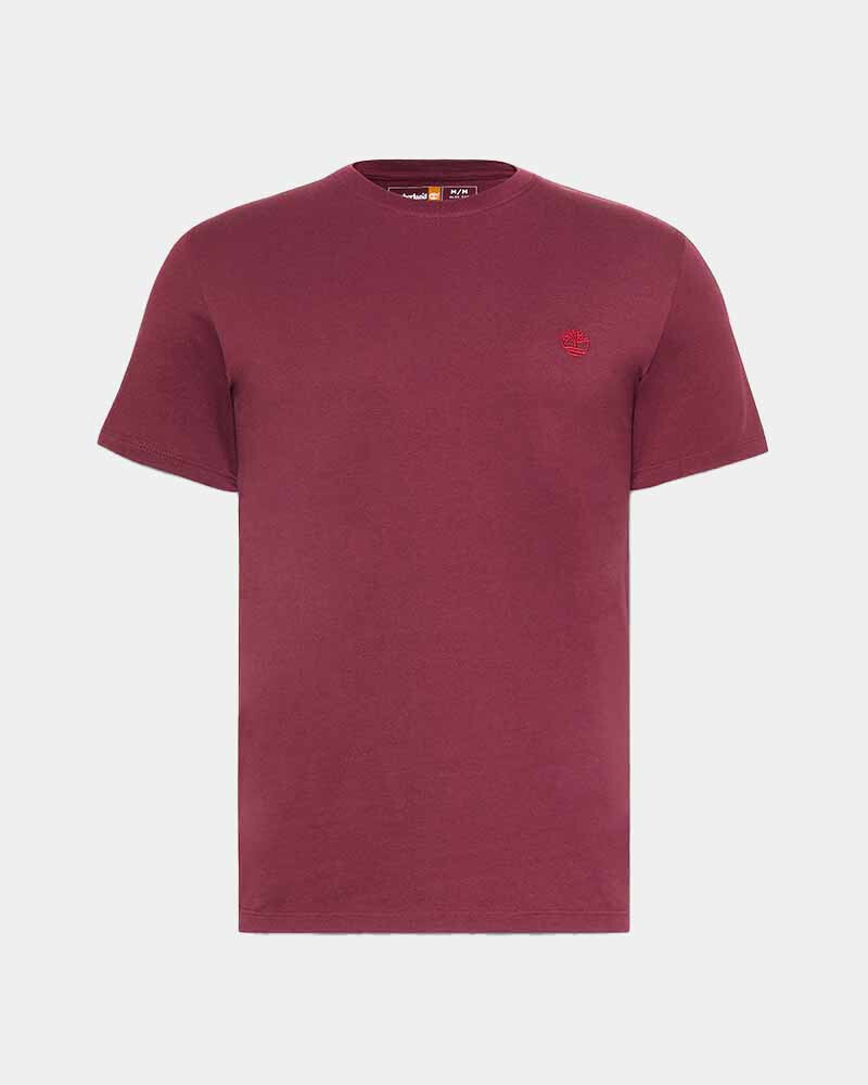 Polo Oyster River Manga Corta Slim Fit Hombre Burgundy