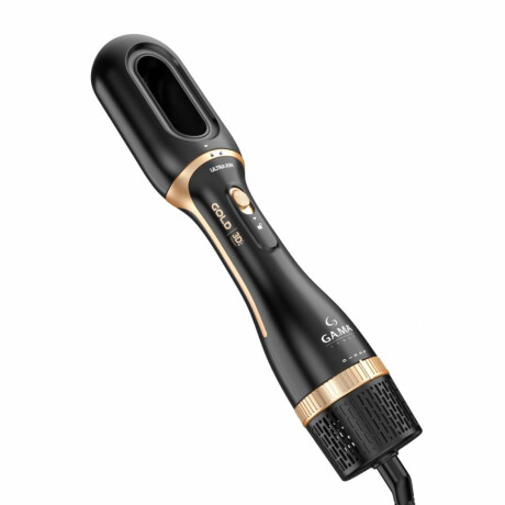 Cepillo Secador Modelador GAMA Styler Gold Negro y Dorado
