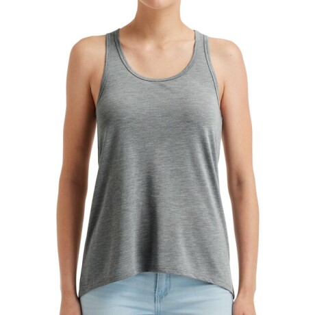 Musculosa Nadadora Dama Gris oscuro