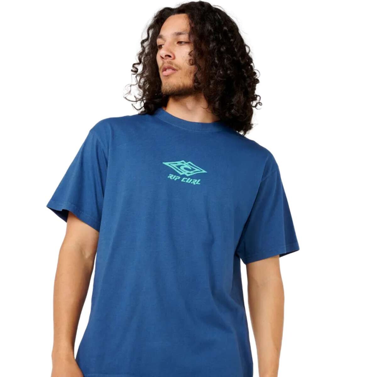 Remera Rip Curl Douple Ups Tee - Azul 