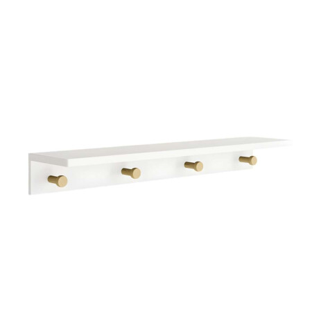 Estanteria Repisa perchero infantil Bia Blanco