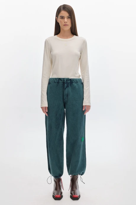 Jean Parachute Washed Green