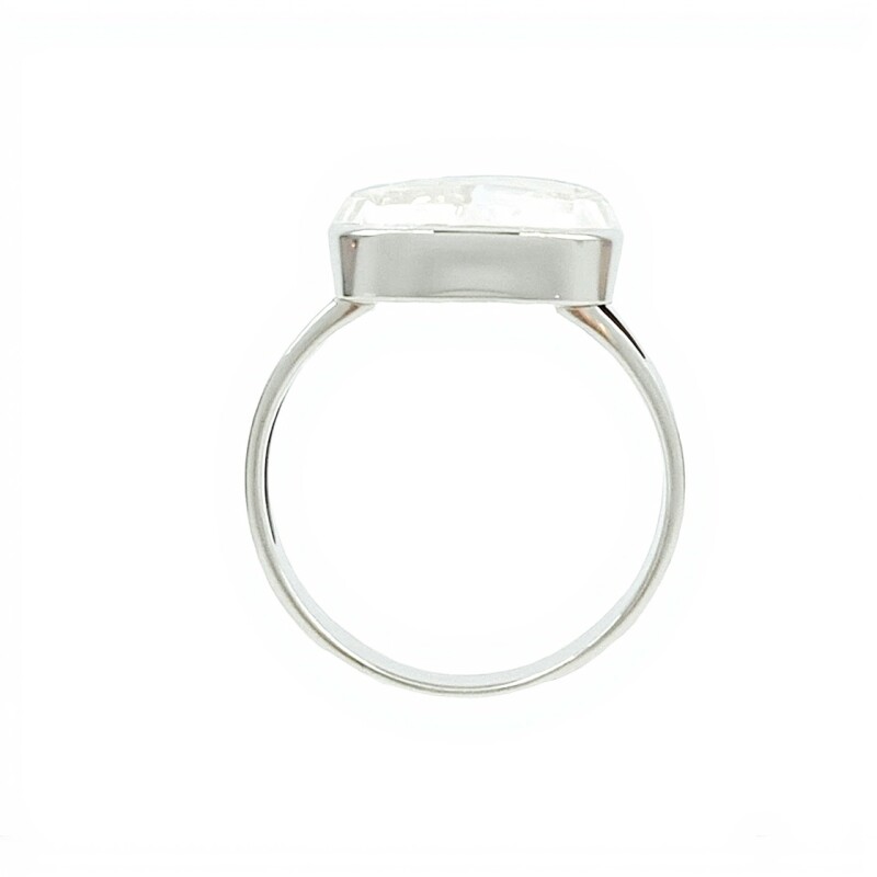 Anillo Rectangulo-Plata 925-Piedra Nacar-AN3371 conpiedra