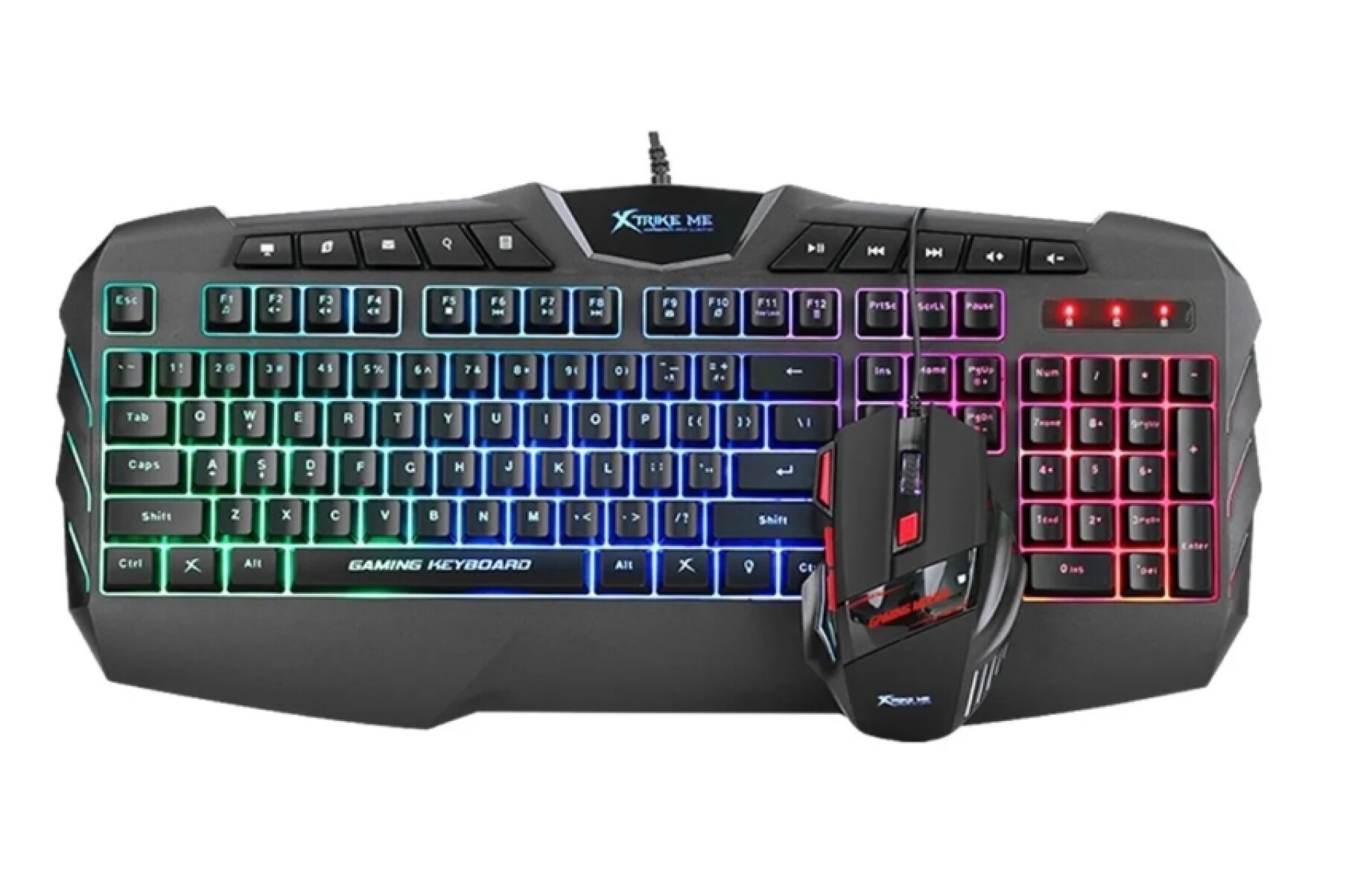 Kit Teclado Y Mouse Gamer Xtrike Me Mk-880 