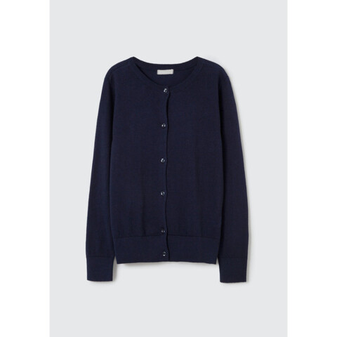 CARDIGAN FEM AZUL MARINO