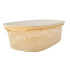 OUTLET Canasto Organizador c/tapa 36,5x27x14,5cm Outlet Canasto Organizador C/tapa 36,5x27x14,5cm