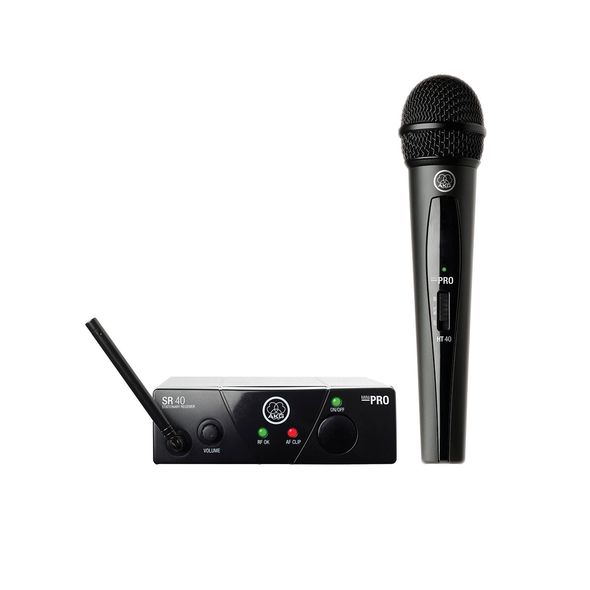 Micrófono Inalambrico Akguhf Wms40mini De Mano 