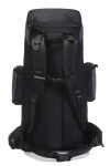 Mochila mochilera de trekking impermeable - Negro Mochila mochilera de trekking impermeable - Negro